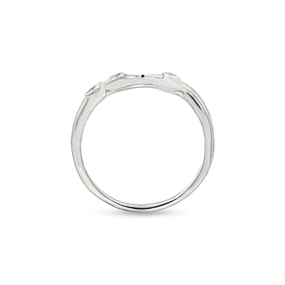 Aadhya Charm: Intricate Design Unique Silver Ring