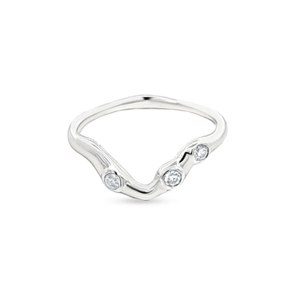 Aadhya Charm: Intricate Design Unique Silver Ring