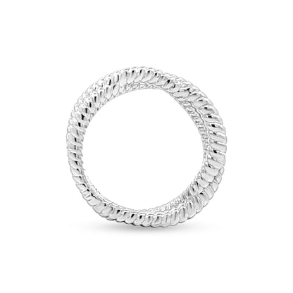 Anaya Twist: Spiral Twisted Sterling Silver Band