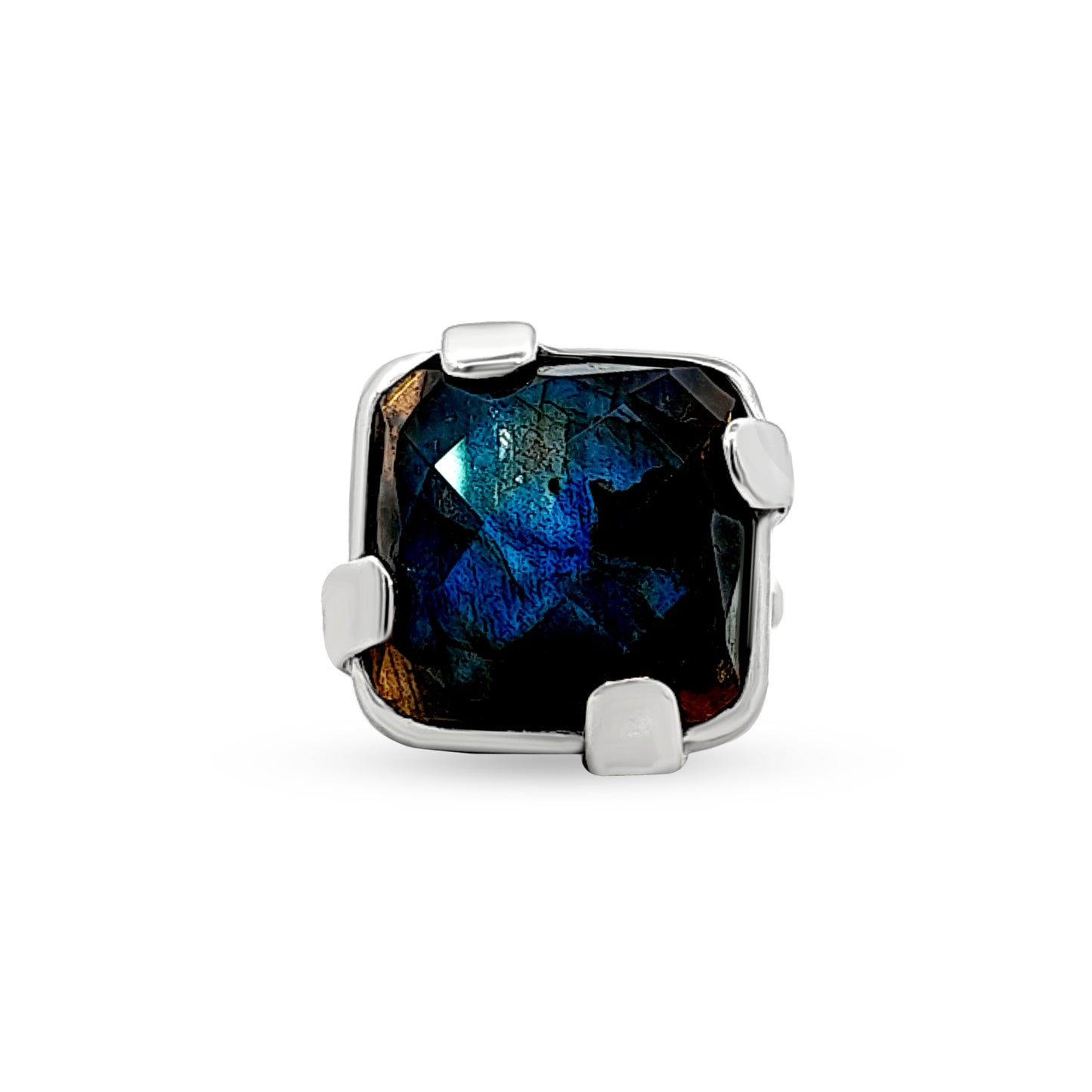 Jiyara: Unique Cushion-Shaped Stone Adjustable Ring