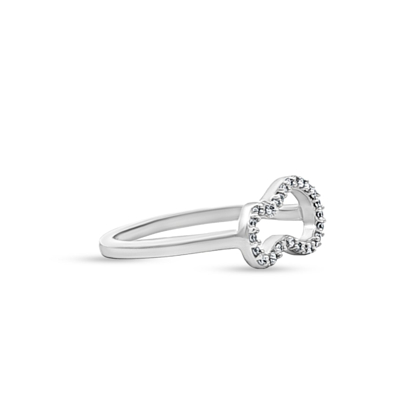 Intricate Modern Design Sterling Silver Fashion Ring