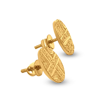 Golden Embrace: 22k Yellow Gold Small Round Tops