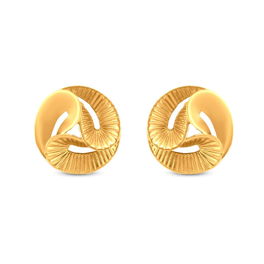18k Gold Feng Shui Earrings: Spiritual Elegance Defined