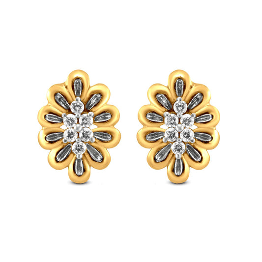 22k Gold Floral Tops: Elegant, Versatile Design For Gifting
