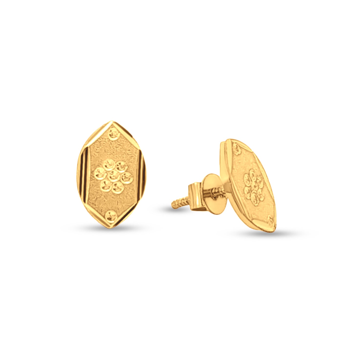Lakshmi: 22k Yellow Gold Big Tops for Girls/Women